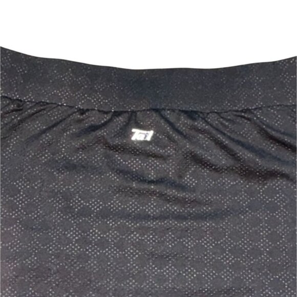 Tail Womens Textured Athletic Skirt/Skort-Black-M-GUC - Picture 6 of 6